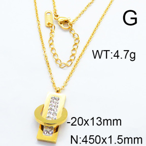 SS Necklace  6N4003404bbml-434