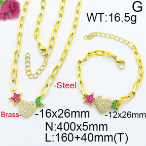 Fashion Brass Sets  F5S000055vina-J45