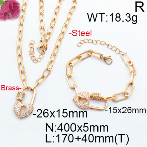 Fashion Brass Sets  F5S000059vina-J45