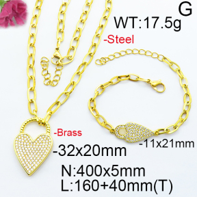 Fashion Brass Sets  F5S000070vina-J45