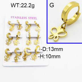 SS Earrings  3E2003928bhhk-450