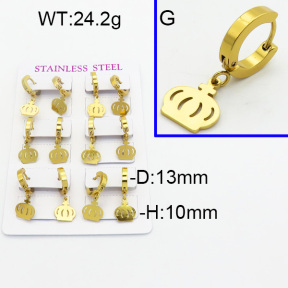 SS Earrings  3E2003932bhhk-450