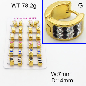 SS Earrings  3E4003037ajjm-450