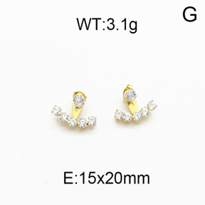 SS Earrings  5E4000151vbpb-669
