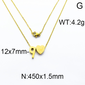 SS Necklace  5N2000018aajo-413