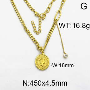 SS Necklace  5N4000036bvpl-669