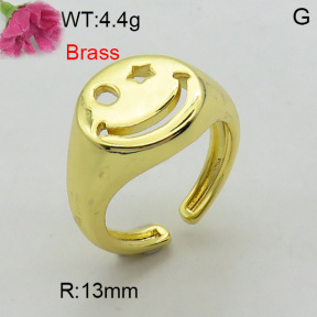 Fashion Brass Ring  F3R300016baka-L017