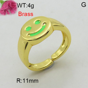 Fashion Brass Ring  F3R300017baka-L017