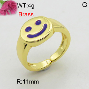 Fashion Brass Ring  F3R300019baka-L017