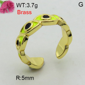 Fashion Brass Ring  F3R300025vbmb-L017