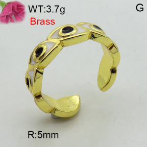Fashion Brass Ring  F3R300026vbmb-L017
