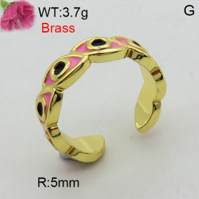 Fashion Brass Ring  F3R300027vbmb-L017