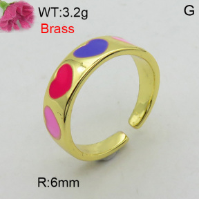 Fashion Brass Ring  F3R300028ablb-L017