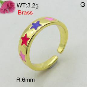 Fashion Brass Ring  F3R300036ablb-L017