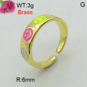 Fashion Brass Ring  F3R300037ablb-L017