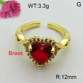 Fashion Brass Ring  F3R400398ablb-L017