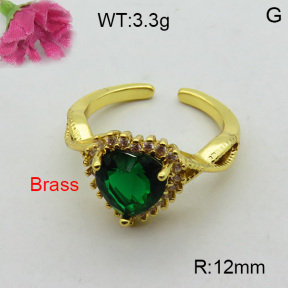 Fashion Brass Ring  F3R400400ablb-L017