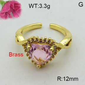 Fashion Brass Ring  F3R400401ablb-L017