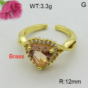 Fashion Brass Ring  F3R400402ablb-L017
