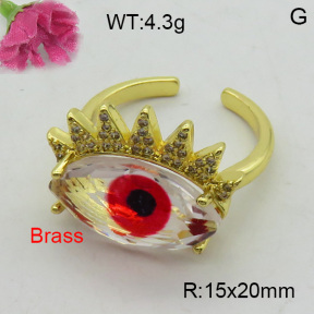 Fashion Brass Ring  F3R400405vbnb-L017