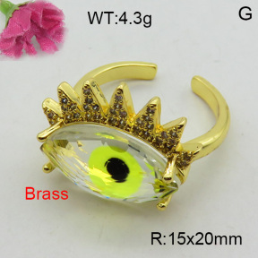 Fashion Brass Ring  F3R400410vbnb-L017