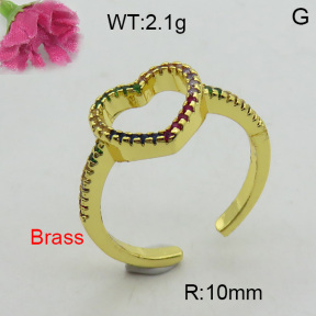 Fashion Brass Ring  F3R400417vbmb-L017