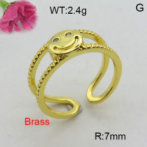 Fashion Brass Ring  F3R400426baka-L017