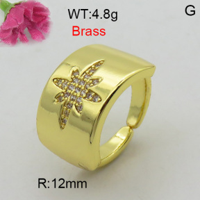 Fashion Brass Ring  F3R400427ablb-L017