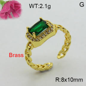 Fashion Brass Ring  F3R400434ablb-L017