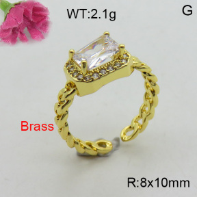 Fashion Brass Ring  F3R400436ablb-L017