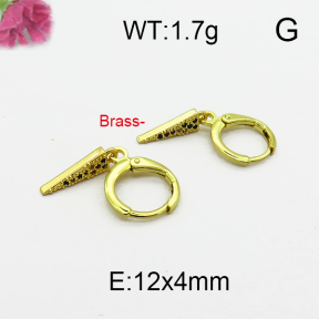 Fashion Brass Earrings  F5E400003bhva-J125