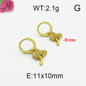 Fashion Brass Earrings  F5E400005bhva-J125