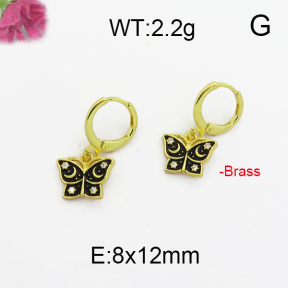 Fashion Brass Earrings  F5E400013vhkb-J125
