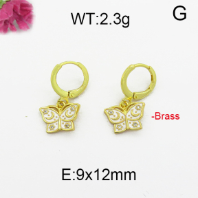 Fashion Brass Earrings  F5E400016vhkb-J125