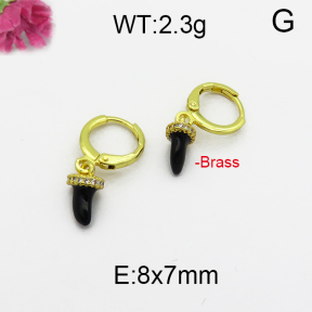 Fashion Brass Earrings  F5E400019ahjb-J125