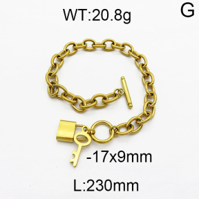 SS Bracelet  5B2000070vbpb-685