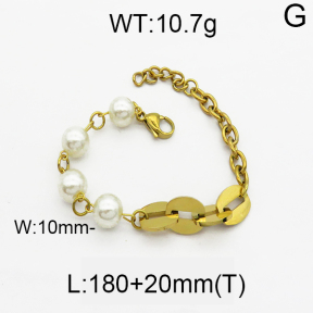 SS Bracelet  5B3000051vbpb-685