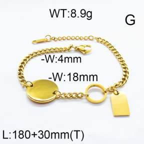 SS Bracelet  6B2002875vbnb-418