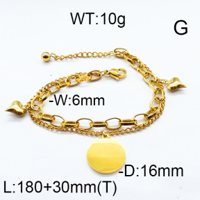 SS Bracelet  6B2002880vbnb-418