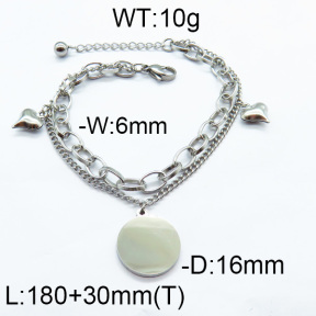 SS Bracelet  6B2002882vbmb-418