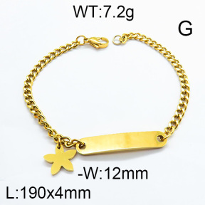 SS Bracelet  6B2002887bbml-418