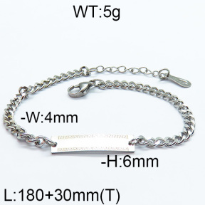 SS Bracelet  6B2002900ablb-418
