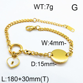 SS Bracelet  6B3001673vbnb-418