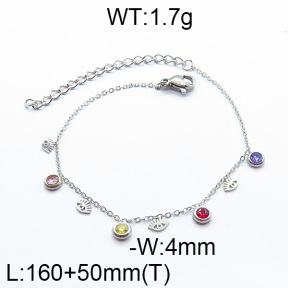 SS Bracelet  6B4002297vbpb-493