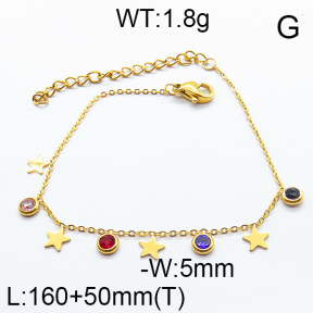 SS Bracelet  6B4002298bhva-493