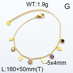 SS Bracelet  6B4002332bhva-493