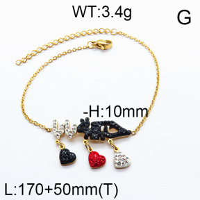 SS Bracelet  6B4002343bhva-493