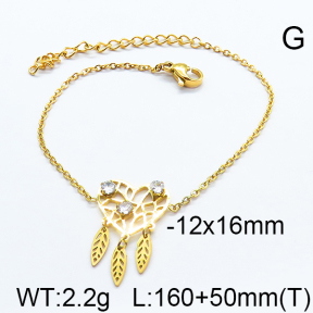 SS Bracelet  6B4002349bbov-493