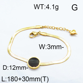 SS Bracelet  6B4002377vbnb-418