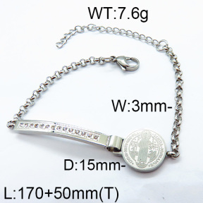 SS Bracelet  6B4002385vbmb-418